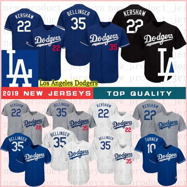 

22 Clayton Kershaw 150th Anniversary 35 Men Baseball Jerseys 10 Justin Turner 5 Seager 42 Robinson 66 Puig