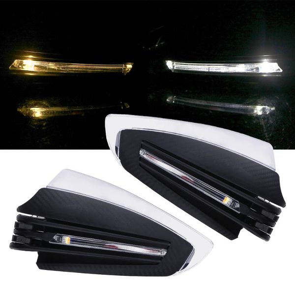 

lleepee 22mm bar-handle with turn signal light 7/8 motorcycle hand guards motocross led light hand guard shield windproof apair