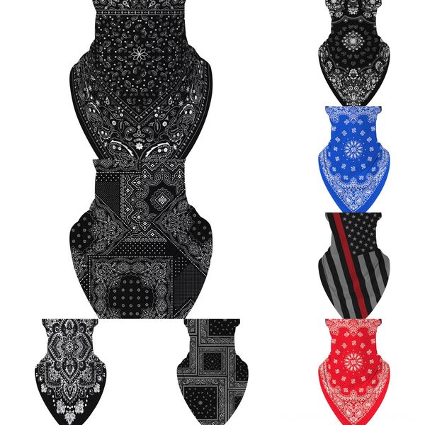 

zkpi0 bicycle multi functional bandana headband masktubular magic bandana ship ring scarf sport skull face seamless tube, Black
