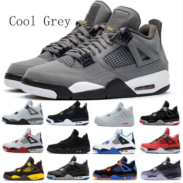 

new cool grey bred 4 4s iv what the cactus jack laser wings mens basketball shoes denim blue eminem men sports designer sneakers