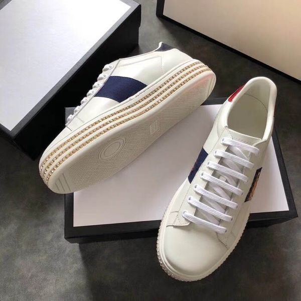 

ship mens casual shoes superstar small bee female flat shoes women zapatillas deportivas mujer lovers sapatos femininos designer shoes, Black