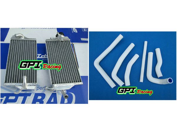 

gpi r&l aluminum radiator + hose for cr250 cr250r cr 250r 2000 2001 00 01