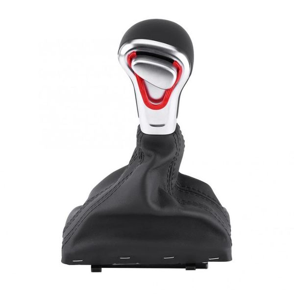

new gear shift knob gaitor boot cover black leather for a5 a4l q5 b8 b8pa car styling gear shift knob