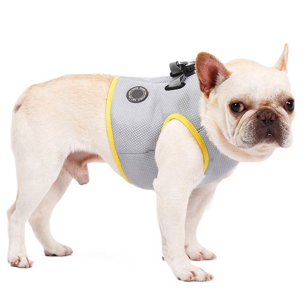 

летняя собака охлаждения vest harness cooler jacket регулируемая pet mesh светоотражающий жилет шлейки quick release hot jacket