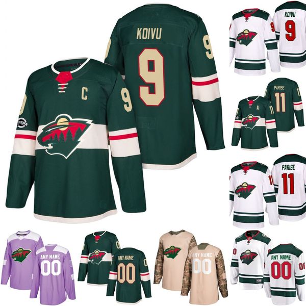 

Mens Minnesota Wild 11 Zach Parise 64 Mikael Granlund 36 Nick Seeler 40 Devan Dubnyk 30 Charlie Coyle 9 Mikko Koivu Hockey Jerseys