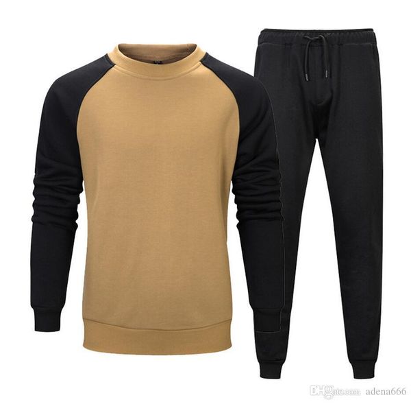 

дизайнер мужские повседневные спортивные костюмы спортивные костюмы hommes jogger fit спортивные костюмы pollover толстовки с капюшоном длин, Gray