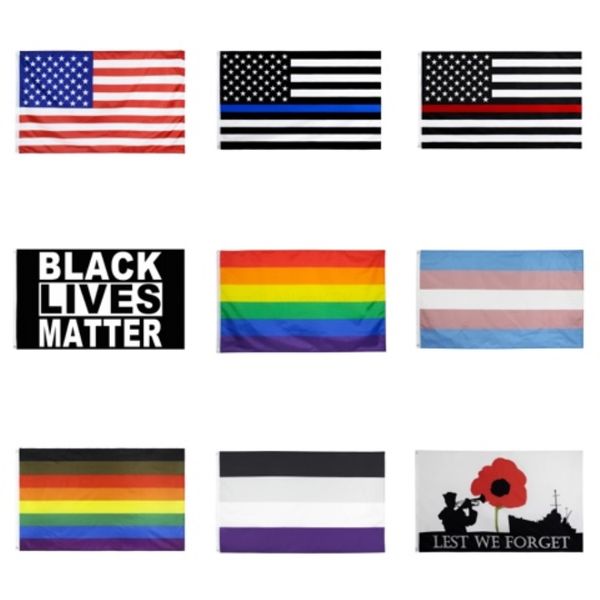 

9 styles trump 2020 flag 90*150cm keep america great print usa banner donald trump presidential election flag party banner flags zza2292n#15