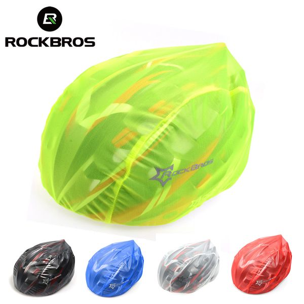 

rockbros windproof dustproof helmet cover waterproof bike bicycle cycling helmet rainproof ultra-light helmets covers woven