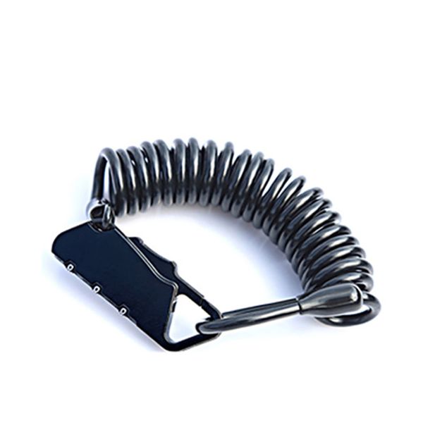 

anti theft bicycle combination password lock changeable compact size alloy cable coded lock for bicycle motorcycle luggage bag