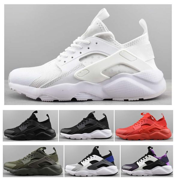 

huarache run ultra running shoes for men women triple black white red huaraches 4 1 mens trainer fashion sports sneakers runner size 5.5-11