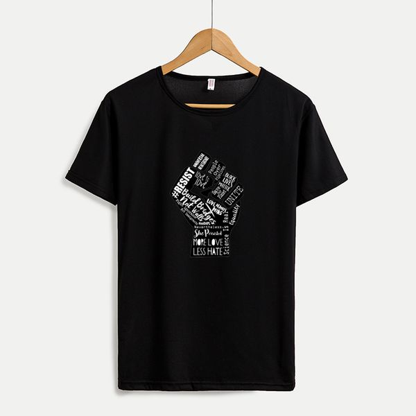 

mens print t-shirts womens print summer t-shirts letter fashion summer casual clothing men women sale, White;black