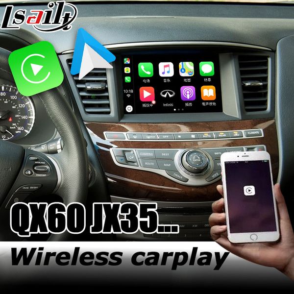 

carplay interface box for infiniti qx60 / jx35 2012-2020 with g q70 qx50 qx70 qx80 android auto youtube play gps