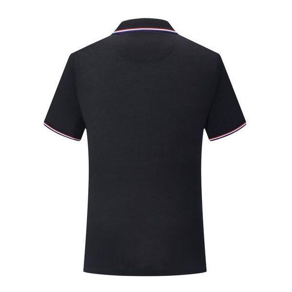 

polo shirt blue sd chongfu 899025young men's high-end silk cotton striped short-sleeved breathable moisture is not easy to deform, Black