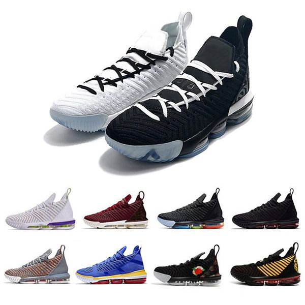 

2020 new rainbow lebrons cny thru lmtd 16 starting oreo 16s fresh bred what the xvi 16 james multicolor basketball shoes lebrons sports shoe