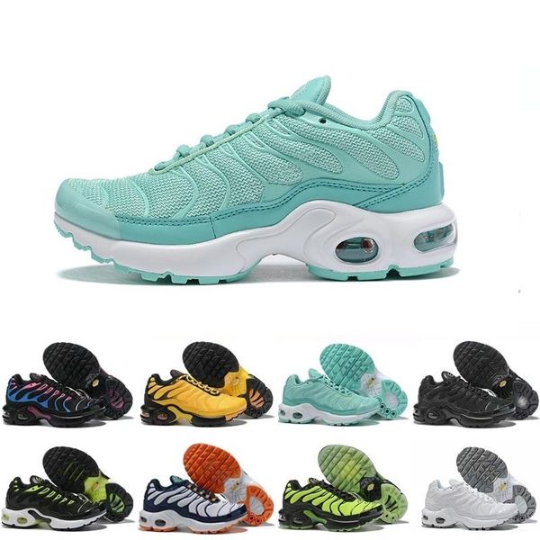 

breathable tn plus kids running shoes wearable girls boys youth chlidren sneakers max size eur 35, Black