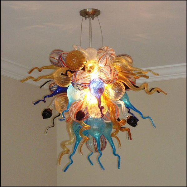 

guzhen whole sale luxury large modern hand blown glass balls lighting zhongshan wholesale hanging pendants designer restaurant chandelier