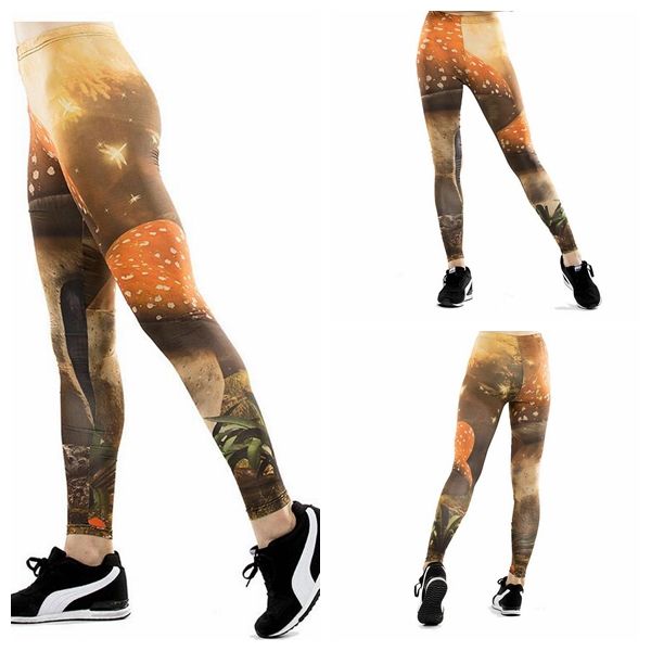 

women yoga pants pants digital print digital new colorful print pantyhose lady high waist dance activity leggings tights, Black;white