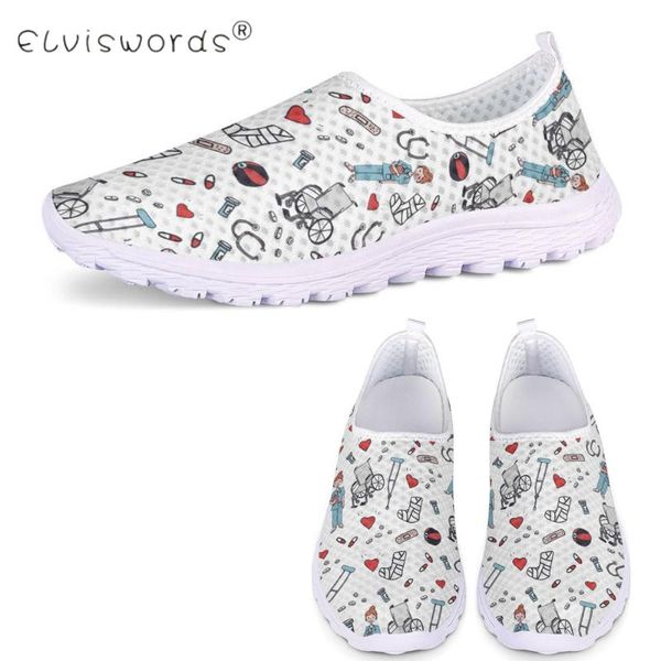 

elviswords fashion shoes women summer mesh sneakers medican disign ladies lightweigt lazy shoes breathable soft flats, Black