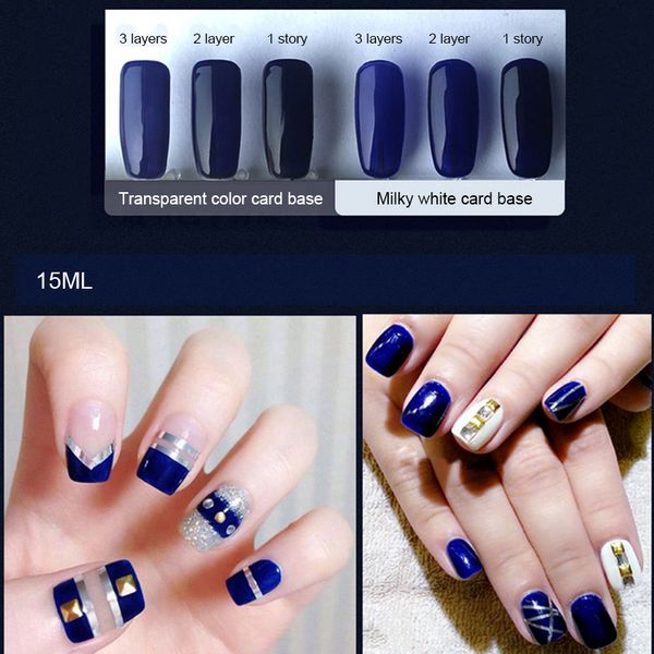 

blue color led lamp nail polish long lasting uv gel varnish for women nail art manicure lacquer