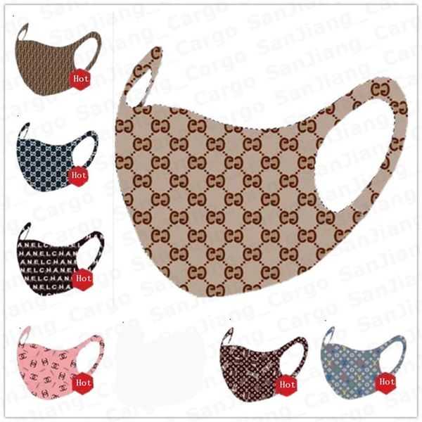 

face masks spring summer designer washable mask luxury sunproof dustproof cycling sports mouth cover breathable masks for men women e4301