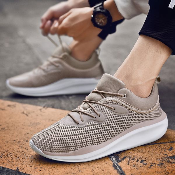 

men vulcanized shoes new high canvas casual shoes men autumn leather sneakers metal chain plus size male flats