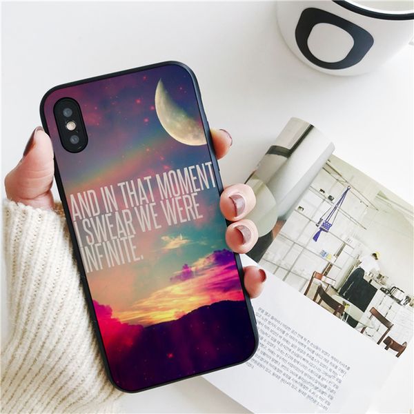 

capa luxury infinity moon cover for iphone 11 pro xs max xr case for iphone 8 7 6s plus 5s se 5 case soft silicone cover.