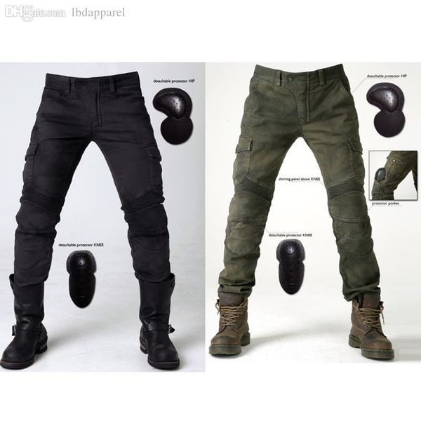 

wholesale-2016 uglybros motorpool ubs06 jeans wind motorcycle riding jeans with protective gear size 28-40, Blue