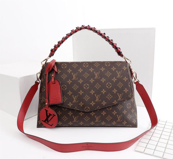 

Free Shipping 2019 Fashion design Leather Bag for women bag shoulder bags for female hot sale size 28*20*10cm M43982 01