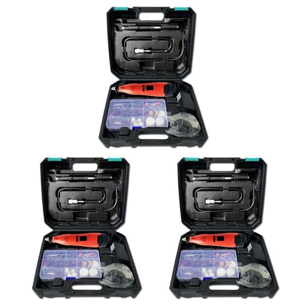 

112pcs electric grinder rotary saw sharpening attachment sharpener guide drill sturdy body anti-falling and dustproof