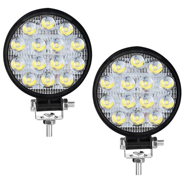 

replacement led work lights lamp waterproof motorcycle truck 6000k white