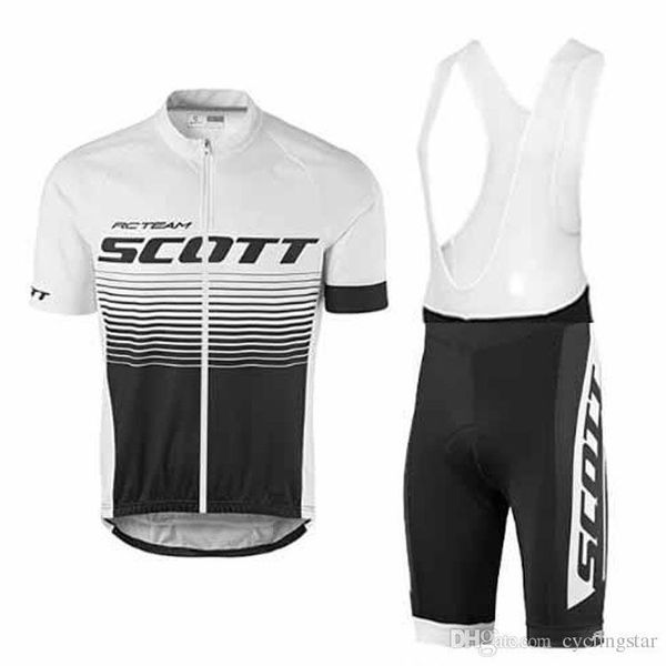 

2020 scott bisiklet team bike maillot ropa ciclismo cycling jersey bicycle mtb bicicleta clothing set summer outdoor sports wear d1002, Black;red