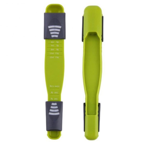 

measure cup double end eight stalls adjustable scale measuring spoons metering spoon baking tool kitchen accessor