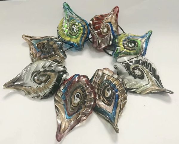 

current price 8 pcs yqtdmy selling charming glass pendants necklace, Silver