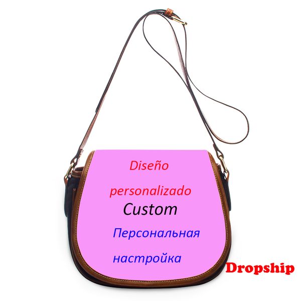 

brand messenger bags for teenager girls custom image women pu leather ladies mini crossbody bag female adjustable shoulder bag