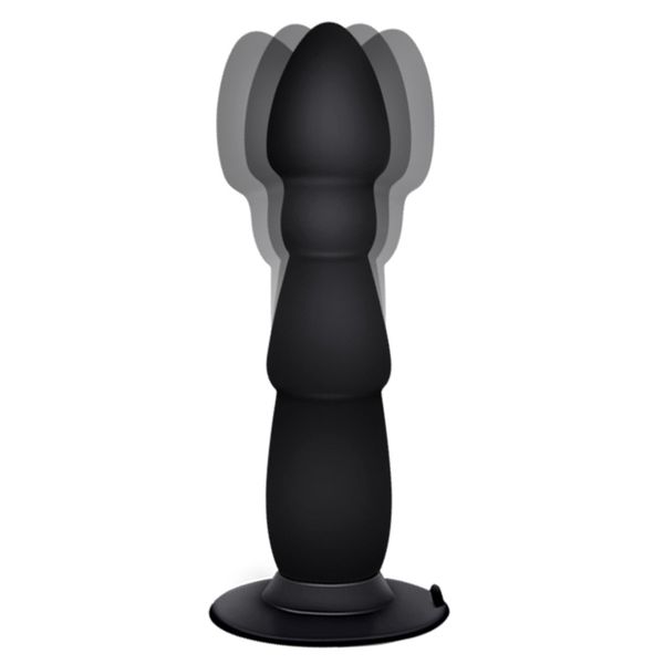 Flxur Vibrator Anal Bead Plug Sexspielzeug Für Frau 10 Geschwindigkeiten Saugnapf Dildo Butt Plug Vagina G-punkt Stimulator Fit Für Badezimmer Y190716