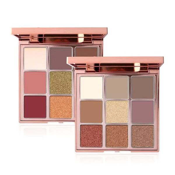 

1box eyeshadow palette matte shimmer 9 colors pigmented eye shadow makeup tools 875c
