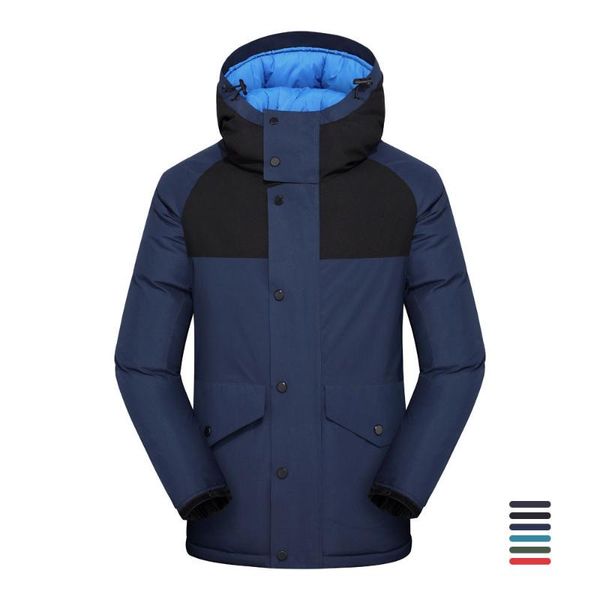 

мужская одежда хлопка-проложенный одежда зимние шапки съемные ветра и сопротивление воды сыпучие coat мужской multicolor необязательные, Black