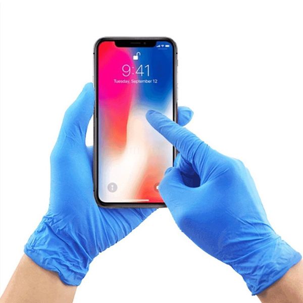 

новая продажа одноразовые перчатки пвх порошок бесплатно (не латекс) пакет из 50 пар перчатки противоскользящие противокислотные защитные пе