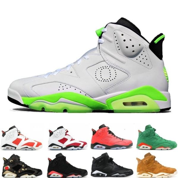 

6 6s black infrared 3m reflect carmine unc basketball shoes men toro hare oreo maroon tinker low chrome sneakers with box