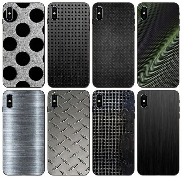 

[tongtrade] texture metal case for iphone 11 pro max x xs xr 6s 5s 5c 5 se galaxy s9 a6 a60 a6s honor play 3 motorola g4 plus wholesale case
