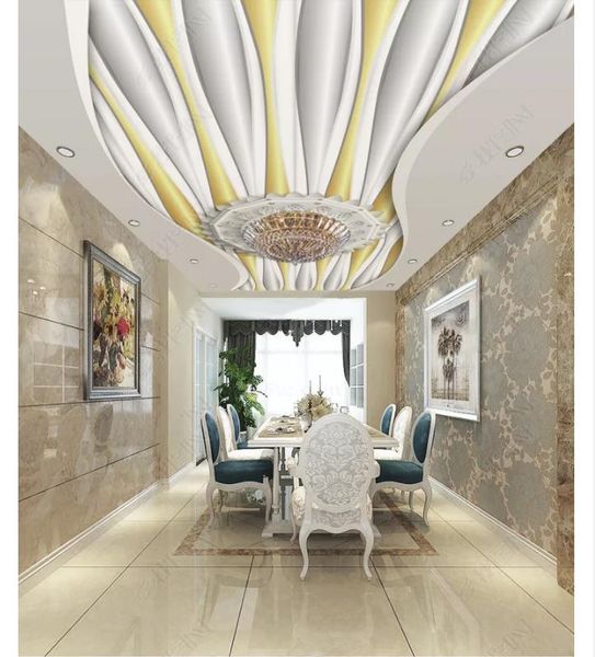 Custom 3d Photo Ceiling Zenith Interior Decorative Mural Simple And Creative 3d Embossed Living Room Dining Room Ceiling Zenith Mural Free Christmas