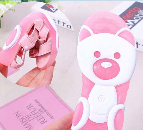 

chaussures enfants cow leather open toe casual slipper sandal summer sandals beach slide slippers kids shoes shoes011 p15, Black;red