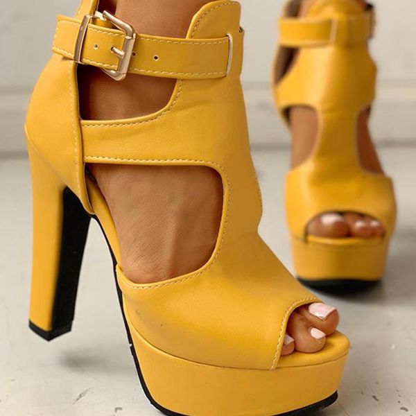 

karin plus size 50 spike high heels woman shoes ankle boot platform summer sandals women, Black