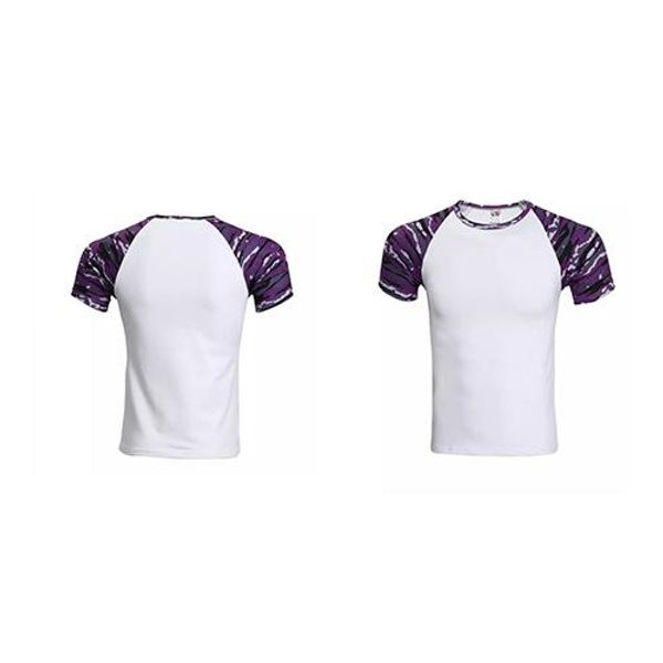 

new short sleeve t-shirt breathable quick drying sweatshirt dj-52, Black