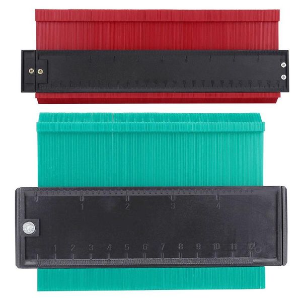 

plastic gauge contour profile copy gauge duplicator 5/10inch width wood marking tool tiling laminate tiles general tools #40
