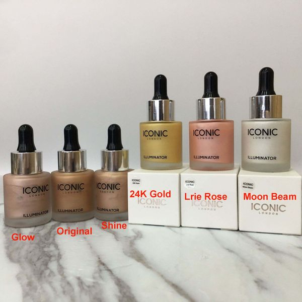 

waterproof iconic london illuminator cosmetics liquid bronzers & highlighters 6 colors available drop shipping face brighten makeup