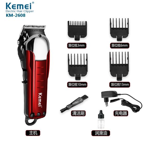 

kemei 2608 professional cordless all in one hair trimmer electric cutter hair cutting beard razor barber bwkf vuzkp