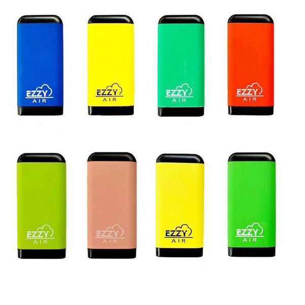 

8 цветов Ezzy AIR Одноразовые устройства Pod Vape Pen 2,7 мл опорожнить испарителем 500puffs Vape Pen E-Сигареты Поп Xtra Овальный Xtra