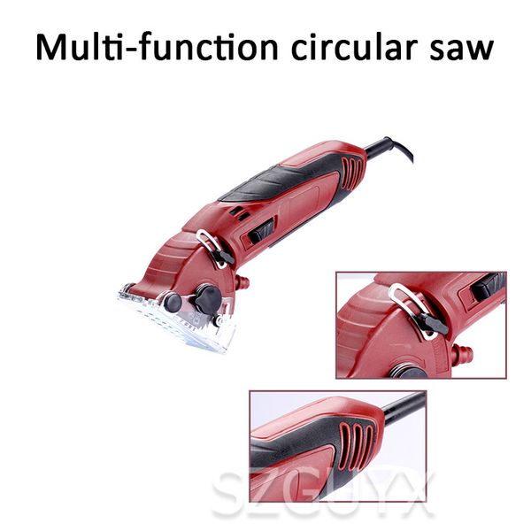

220v/240v multi-function mini chainsaw handheld woodworking chainsaw household power tools small ceramic tile cutting machine