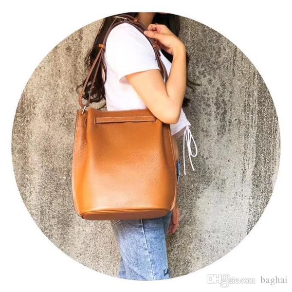 

16sewn 28cm bucket beeswa a basket of vegetables 2018 brand fashion luxury designer bag famous women handbags shoulder bags crossbody waist